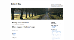 Desktop Screenshot of gorseinonboy.co.uk